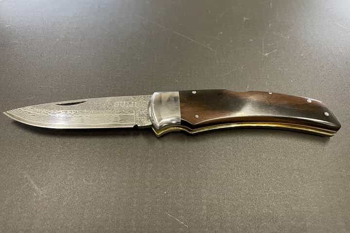 Damascus Hunting Knife Experience tour in Sword Town Seki