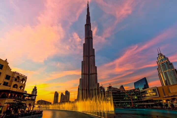  Dubai Burj Khalifa 148th + 124th + 125th Floor Tickets