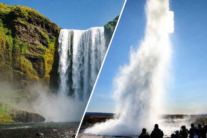 Private Golden Circle & South Coast in One Day from Reykjavík