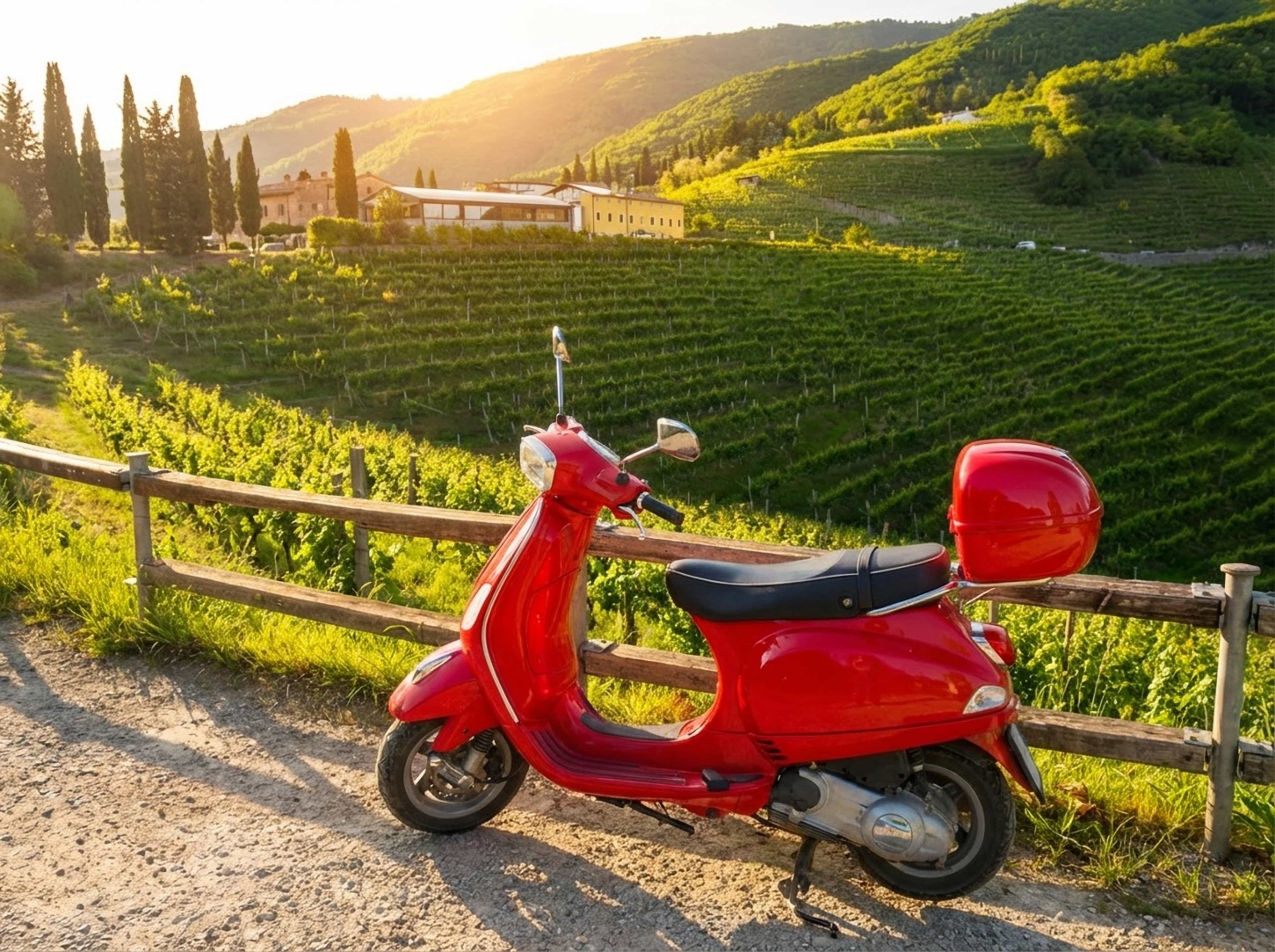 Tuscany by Vespa small group tour from Florence