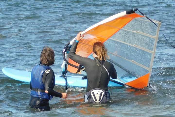 Beginner Day1  Dynamic Windsurfing Mariehamn Åland