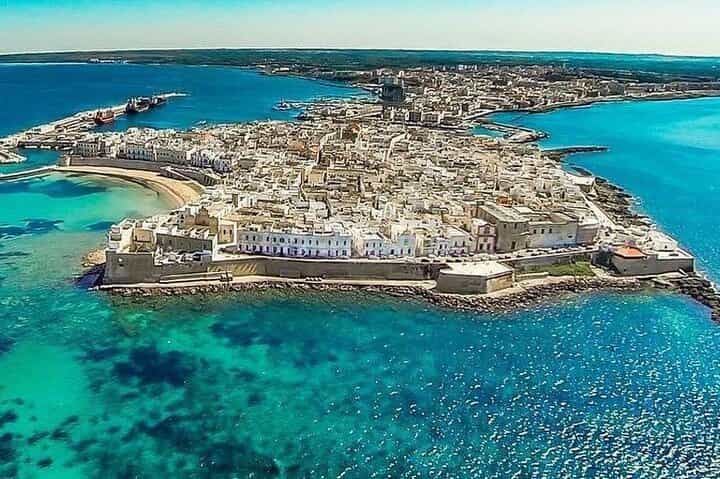 Tour to 4 Towns of Salento: Galatina, Otranto, Leuca and Gallipoli. Departing from Lecce