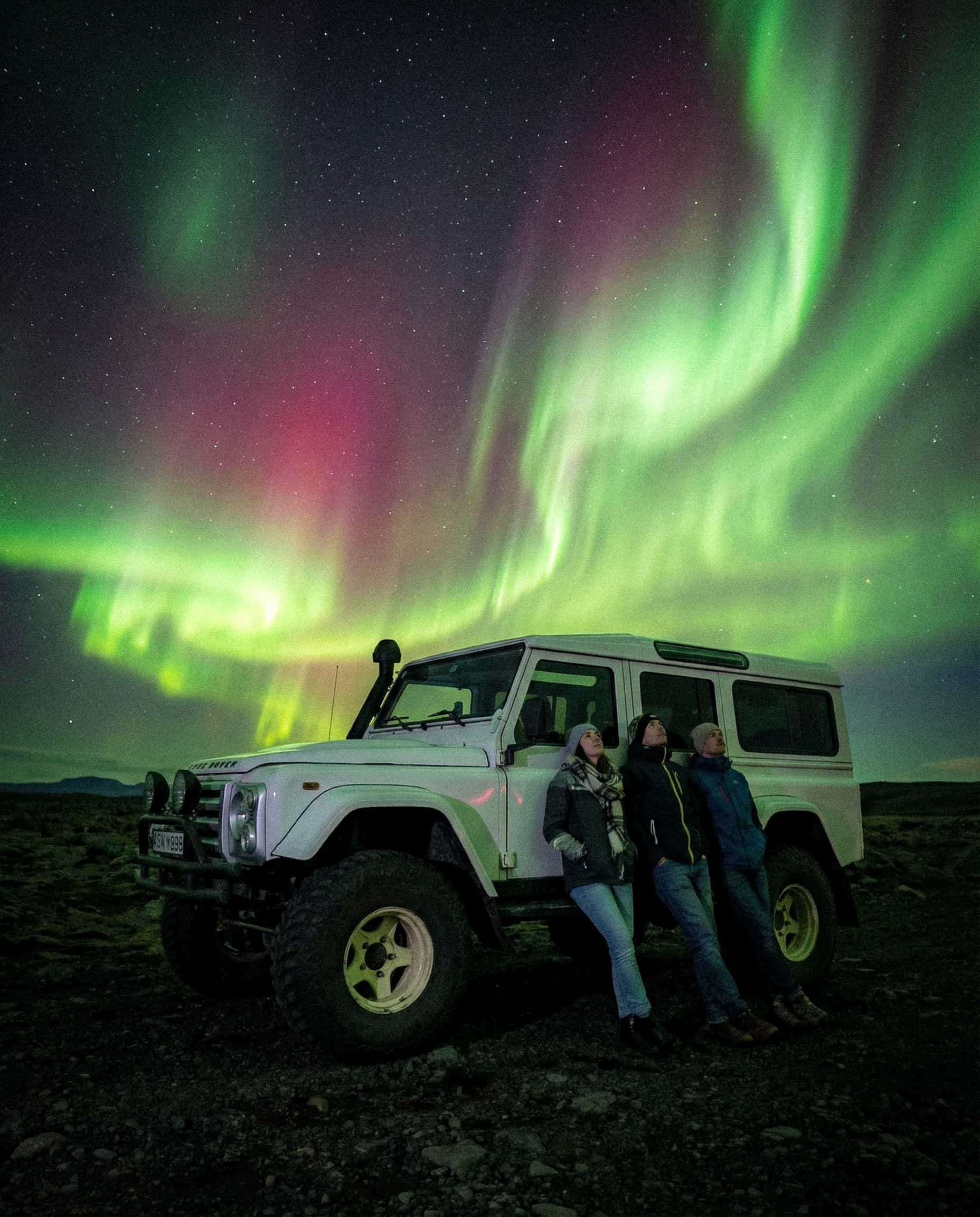 Small Group Northern Lights Super Jeep Tour from Reykjavik 