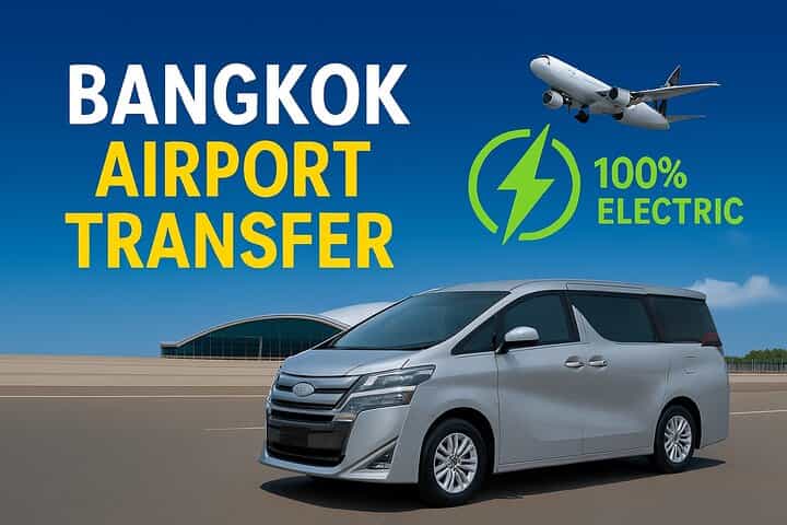 Private 100% Electric Transfer: Bangkok Airport Pickup/Drop-Off