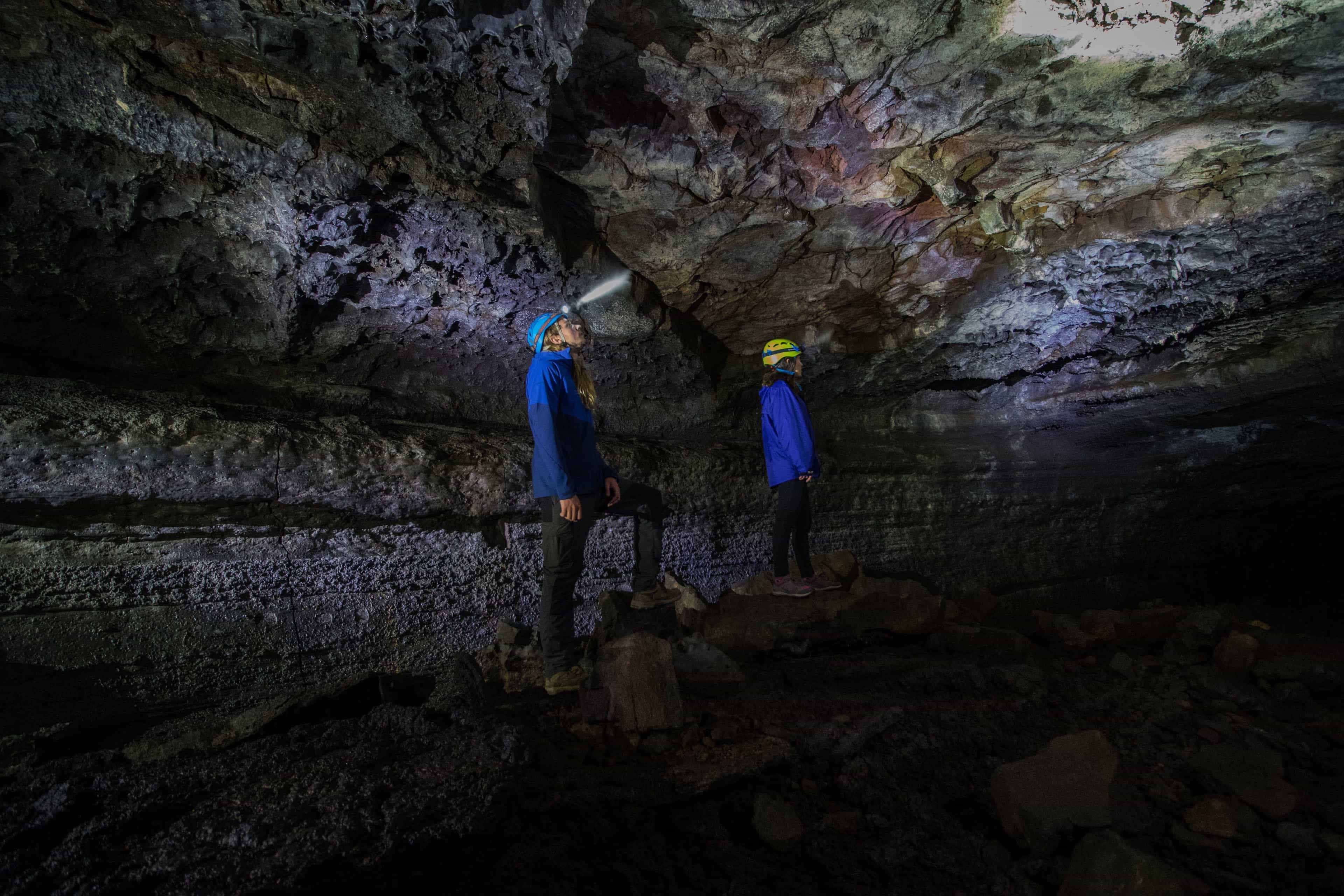PRIVATE: Caving in Leidarendi - Lava Tunnel - Small Group 