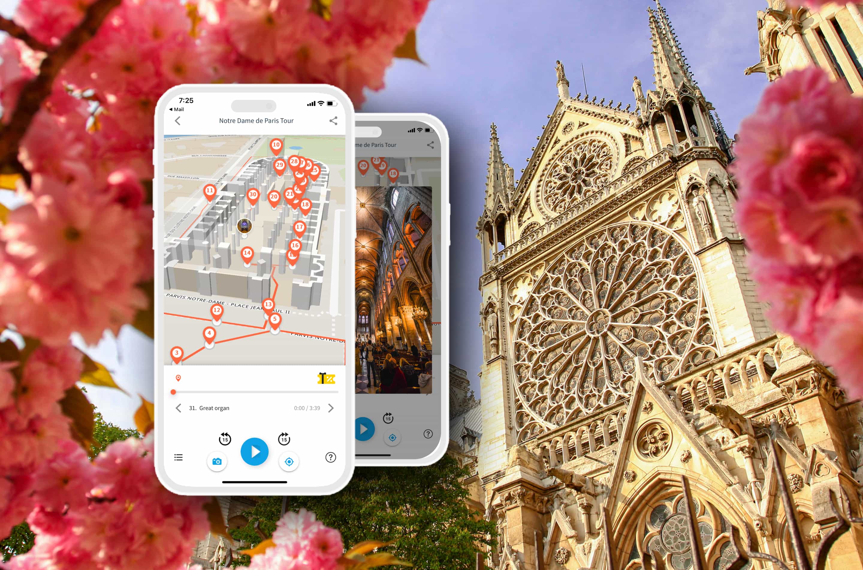 Paris, Notre-Dame Cathedral: Audio Guide App (NOT AN ENTRY TICKET)