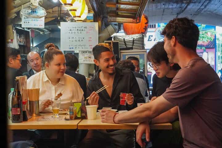 Tokyo Under Track Izakaya Crawl Experience