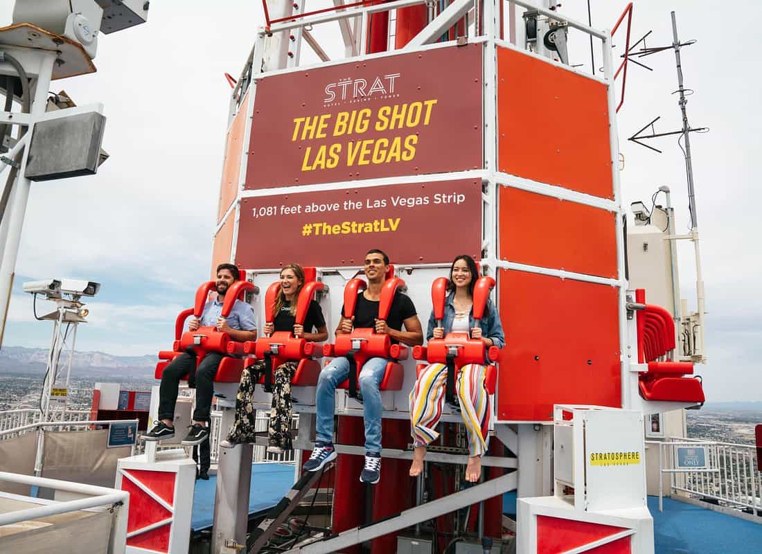 The STRAT SkyPod & Thrill Rides
