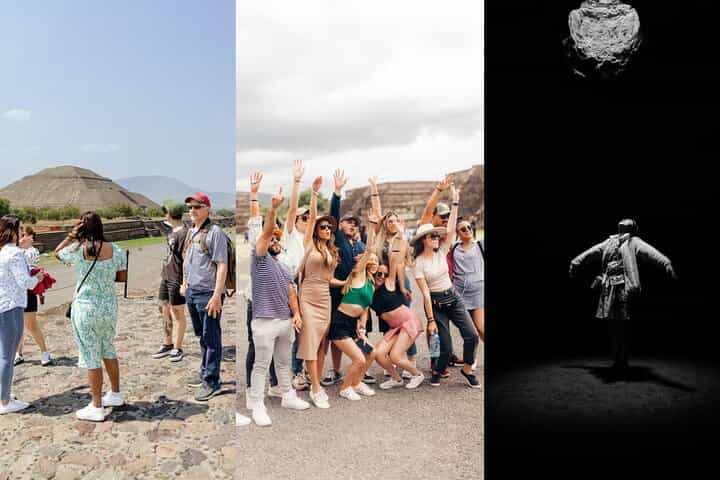 Teotihuacán Pyramids & Cave | Small Group with Pickup & Drop-Off