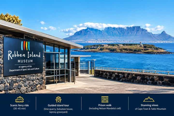 Robben Island Museum Ferry Ticket & Official Museum Guided Tour