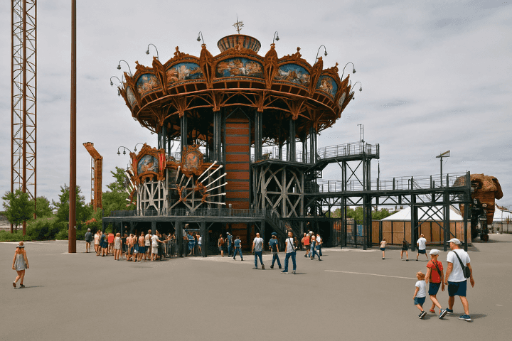 Nantes City Self-Guided Walking Tour with an APP