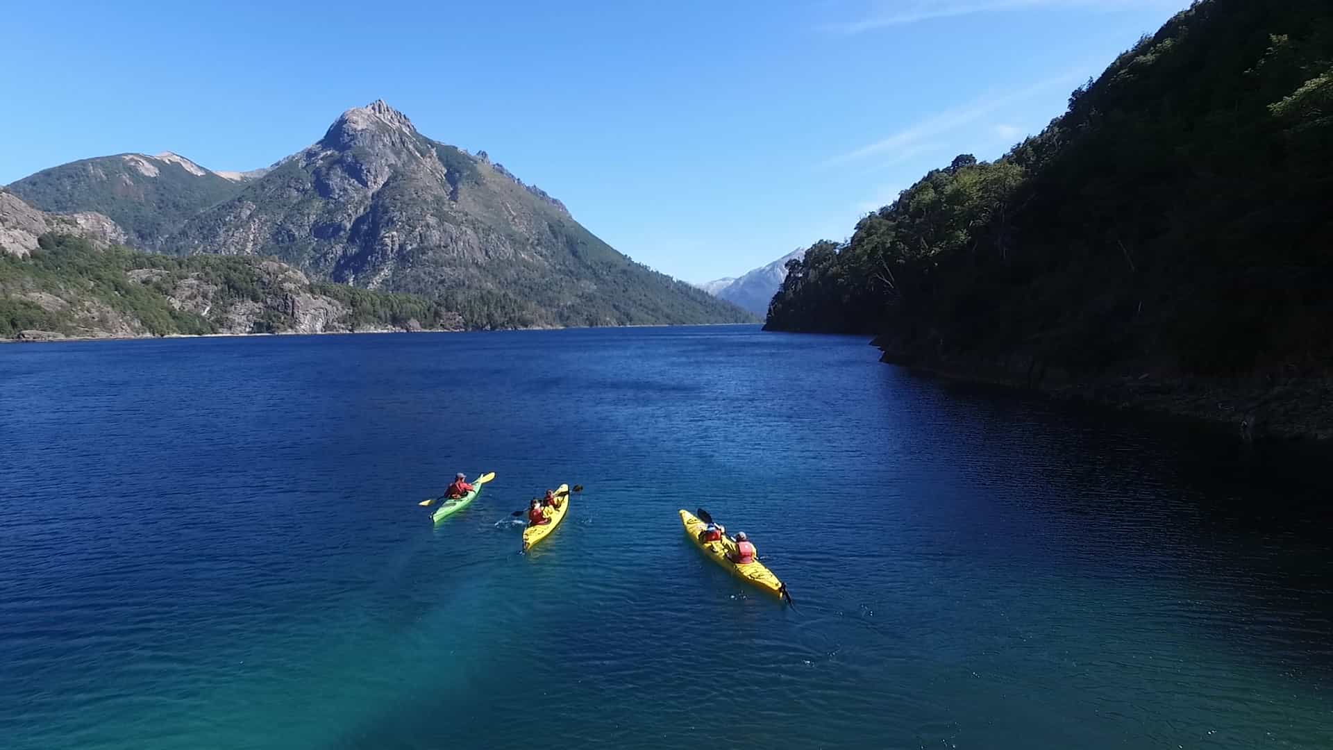 Private tour: full day kayak to Nahuel Huapi Lake