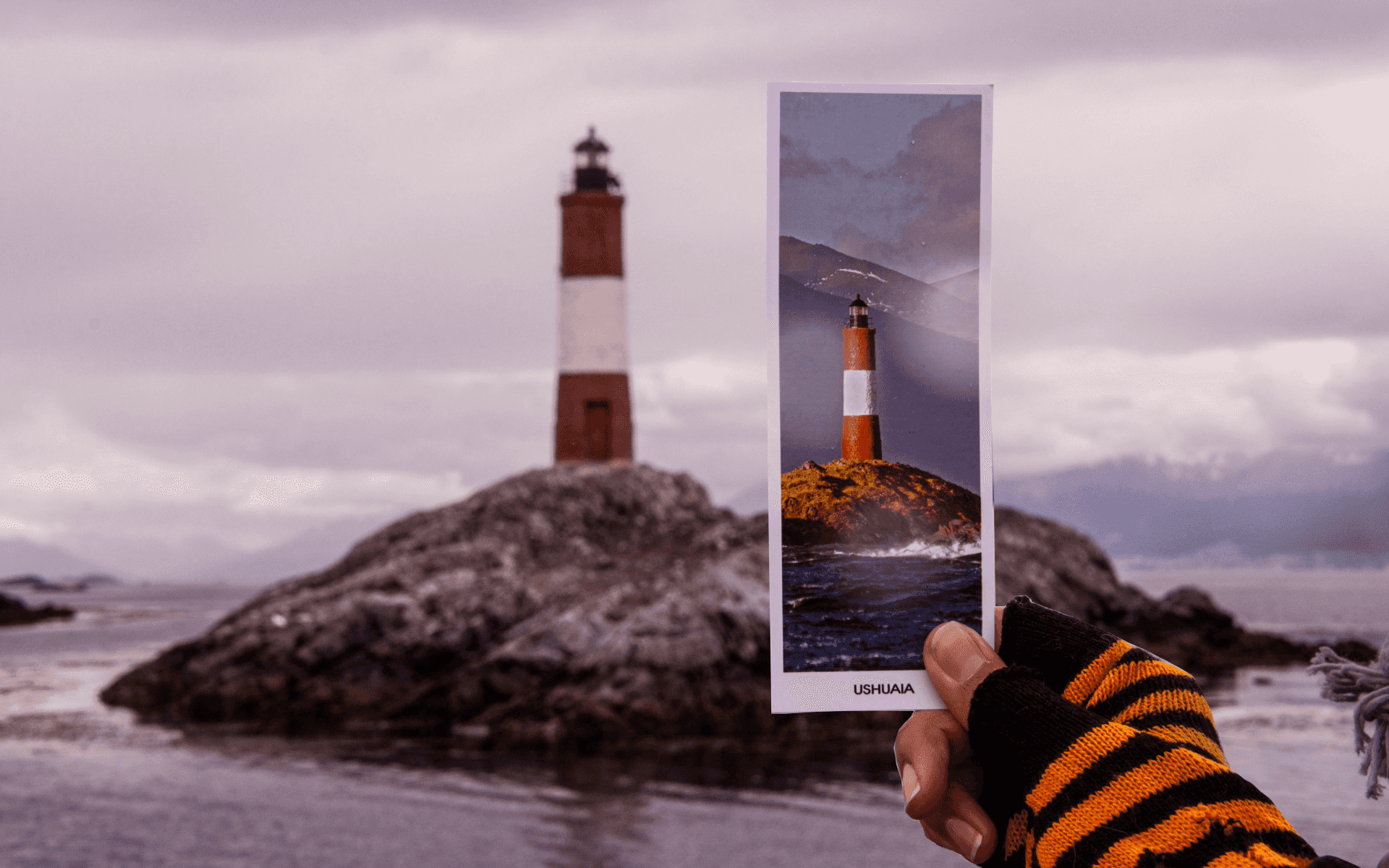 Navegación por el canal de Beagle con Isla de los Lobos