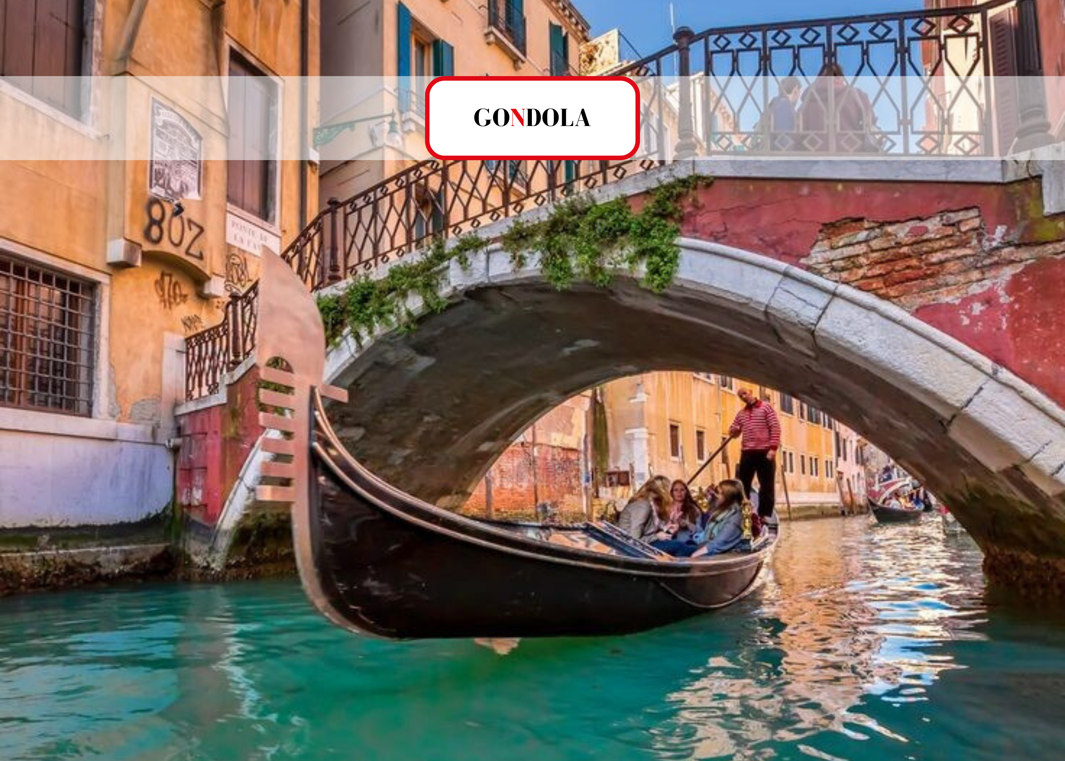 GONDOLA WITH COMMENTARY PER EDICOLA