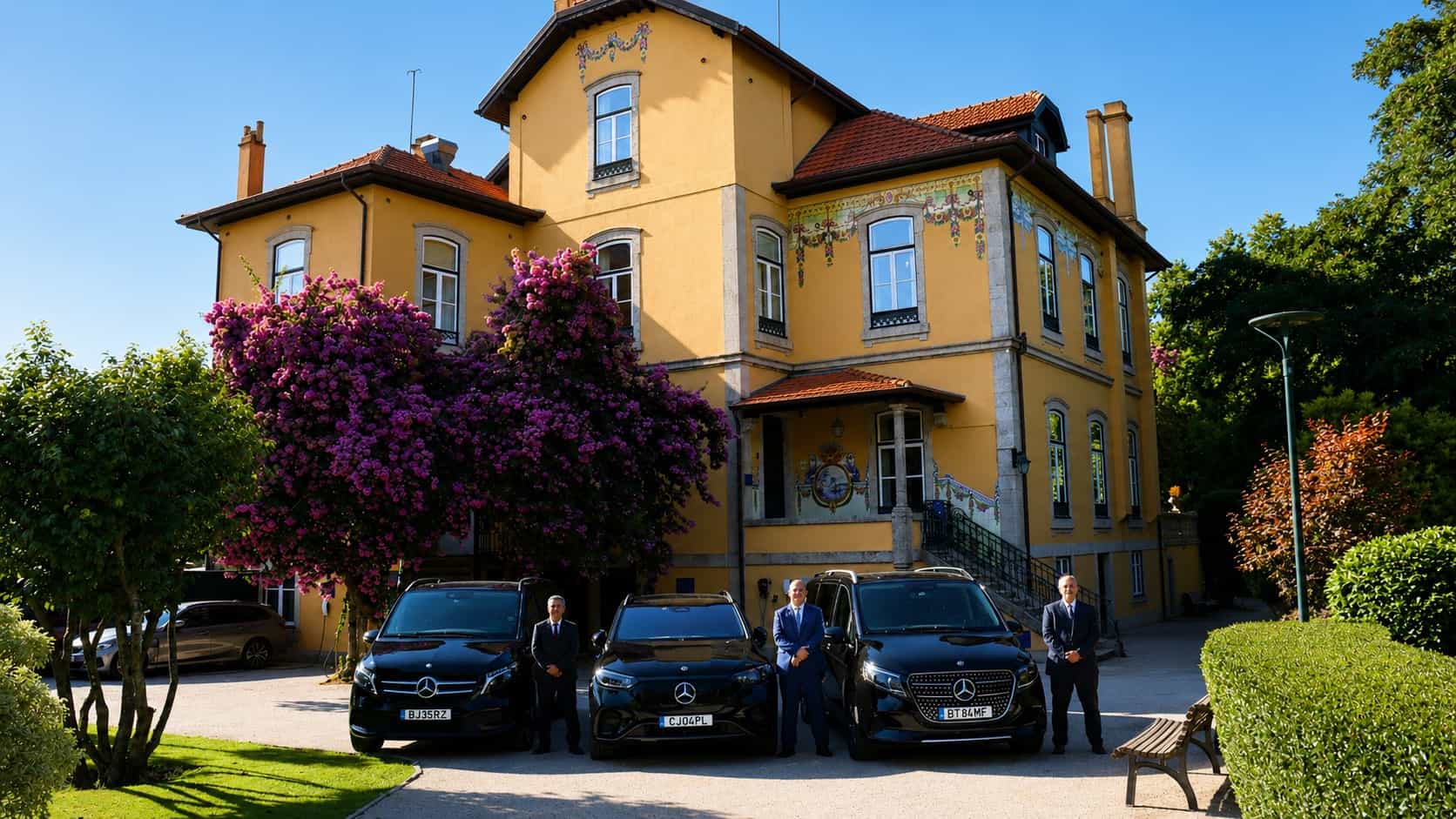 Private Chauffeur by the Hour in Porto – 20 km Included per Hour