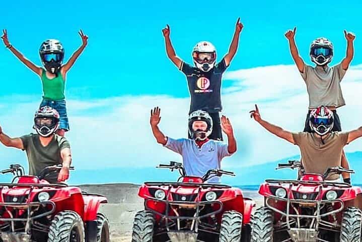 Marrakech: Agafay Desert Quad Biking & Camel RIDE & Dinner & Show