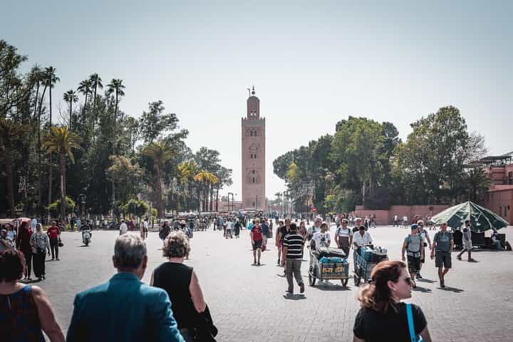 Private Tour: Marrakech walking tour and Camel riding