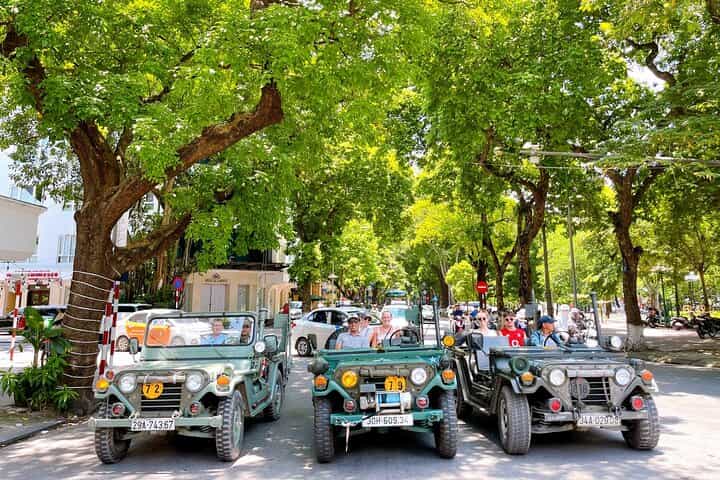 Hanoi Backstreet Jeep Tour : Hanoi HIGHTLIGHTS and HIDDEN GEMS