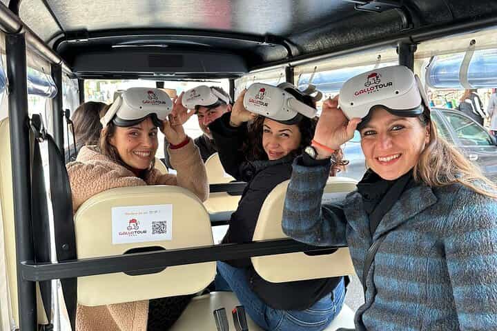 Ancient Rome VR Experience in Golf Car