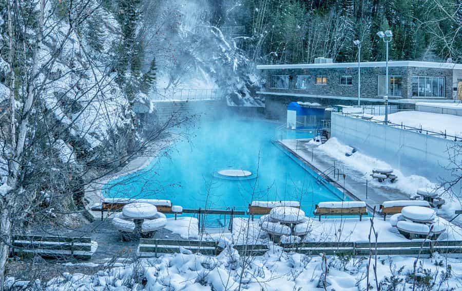 Radium Hot Springs + Banff + Marble Canyom