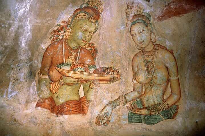 Sigiriya Rock Dambulla Cave Temple and Village Tour from Galle