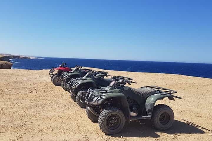 Hurghada Quad Bike Tour of the Desert and Red Sea