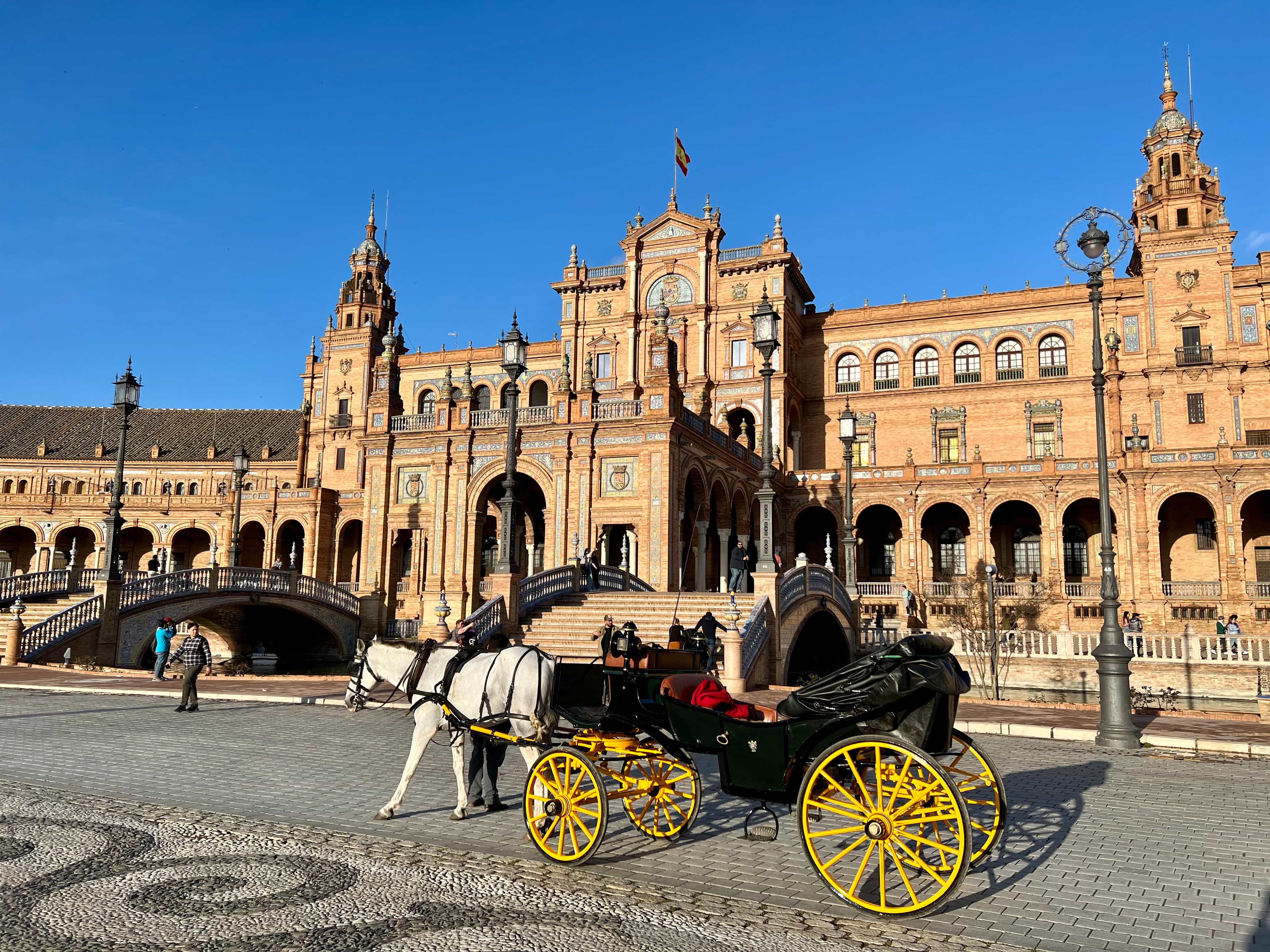 Private Horse-Drawn Carriage Ride in Seville