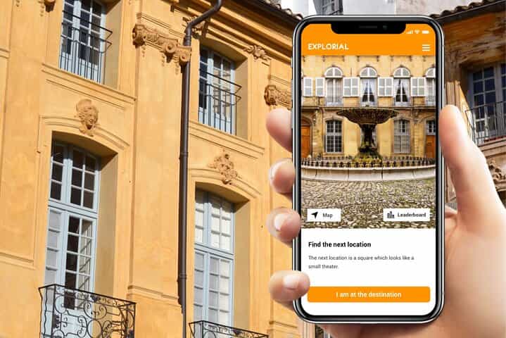 Aix-en-Provence Scavenger Hunt and Sights Self-Guided Tour