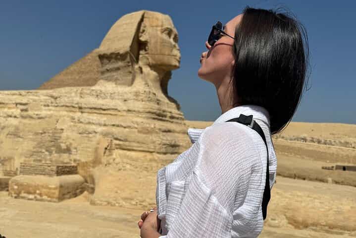 Best Giza Pyramids Half Day Tour: Private Guide, Camel & Sphinx