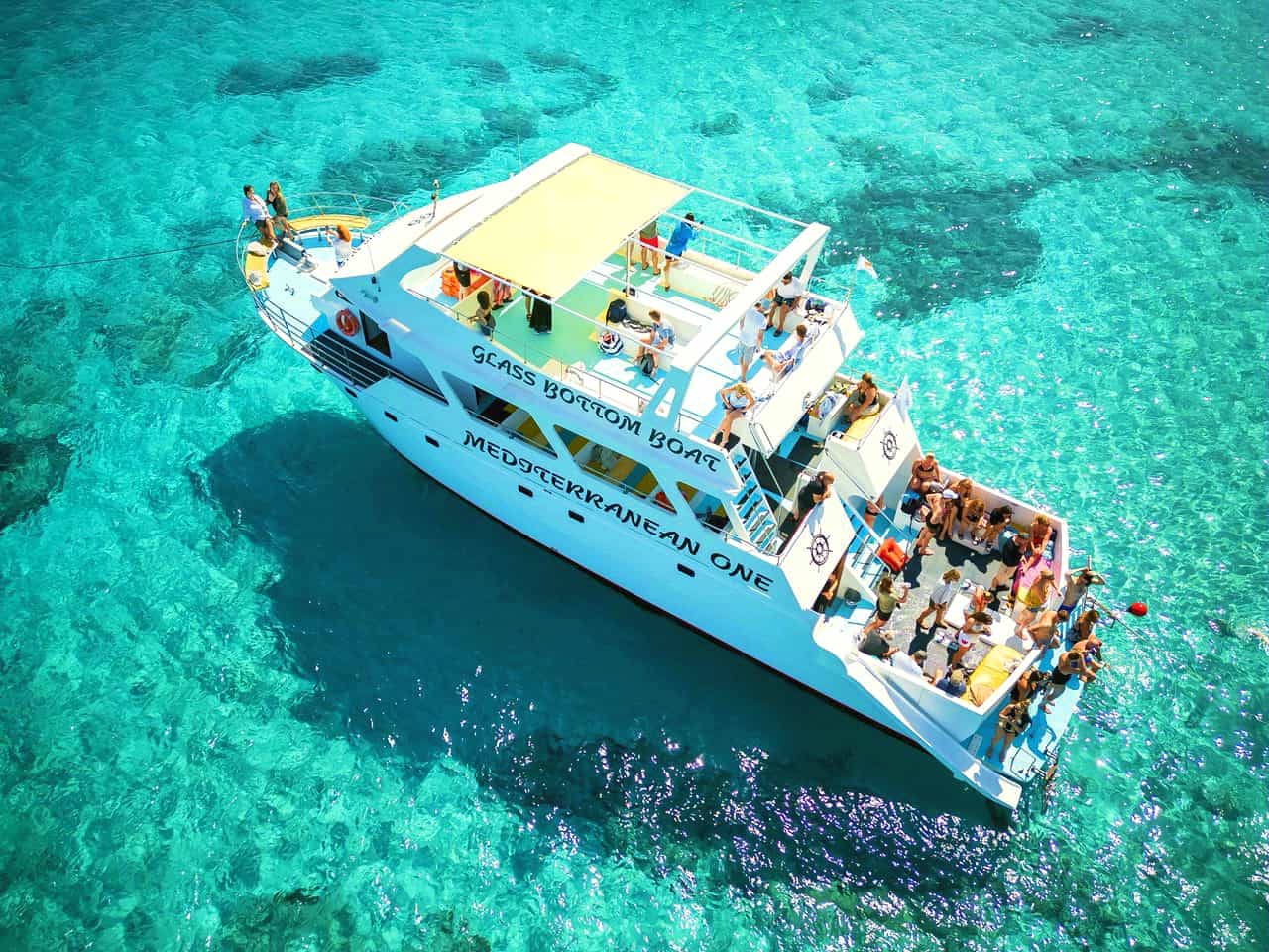 Latchi: Blue Lagoon Mediterranean One Boat Cruise