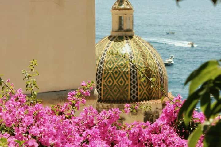 From Naples & Salerno: Tour of Amalfi Coast Sorrento, Pompeii 