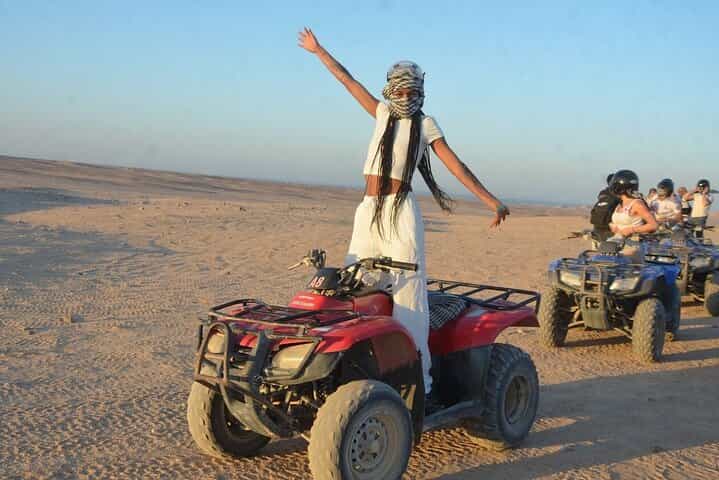Hurghada: ATV Quad or Buggy Adventure Along the Sea & Mountains