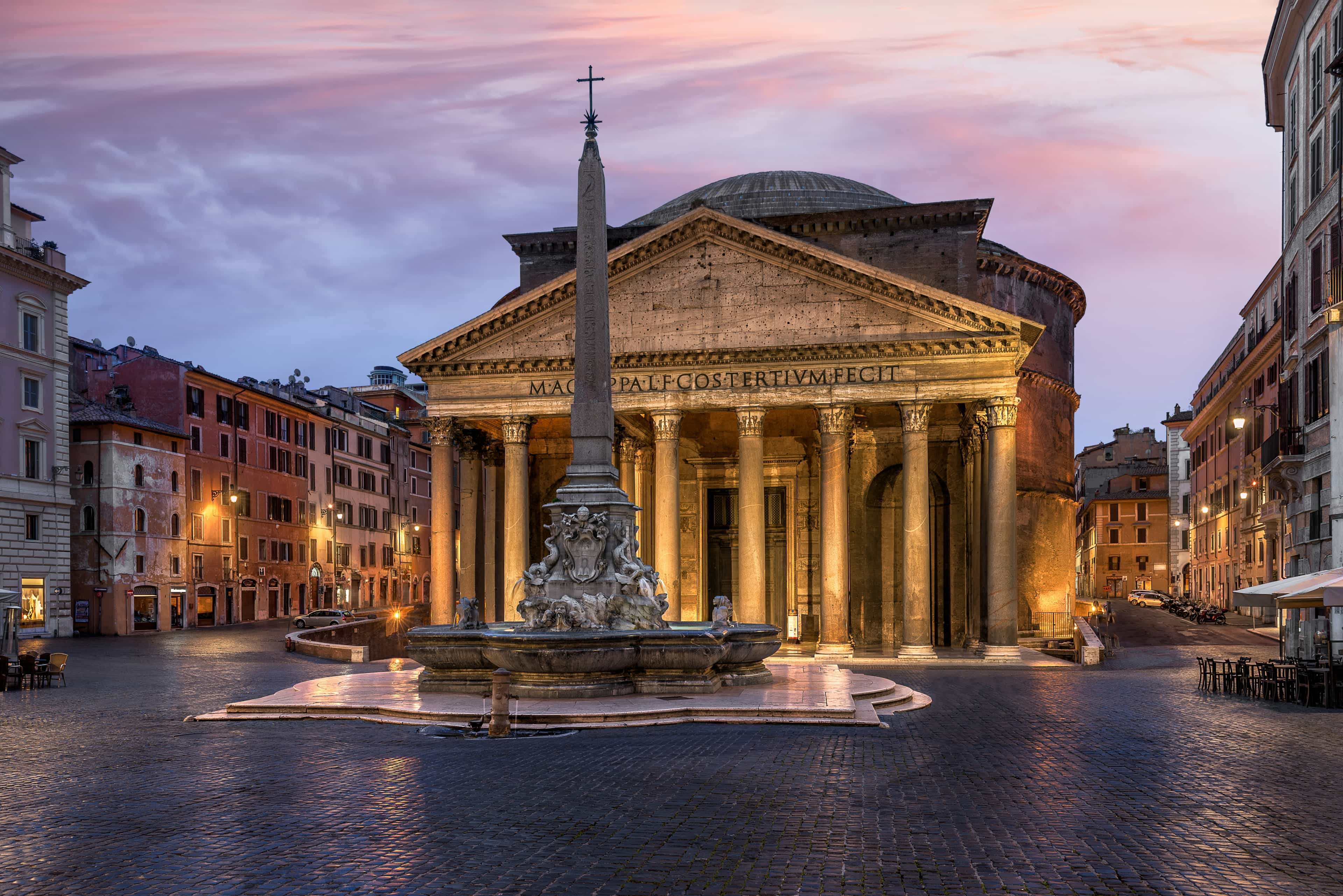 Private Rome Sunrise & Breakfast by Golf Cart