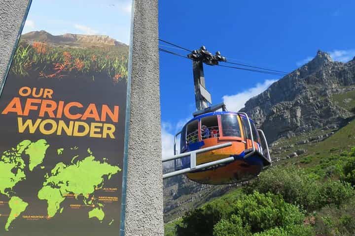 Private Cape Town City Tour table Mountain with wine tasting 