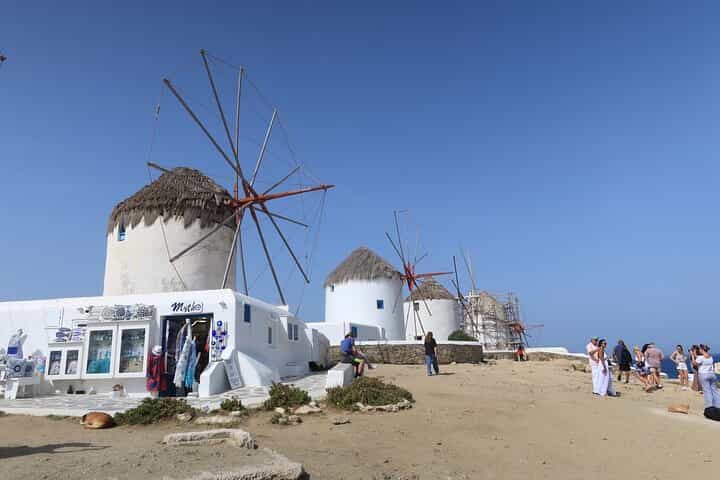 Best of Mykonos Shore Excursion: 4-Hour Island Tour & Town Walk