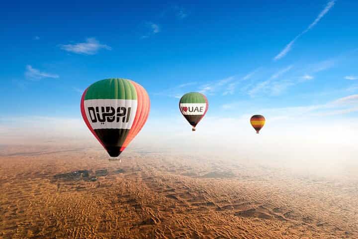 Hot Air balloon Dubai Morning Tour 