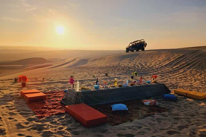 Paracas and Huacachina Exclusive Sunset Picnic Tour