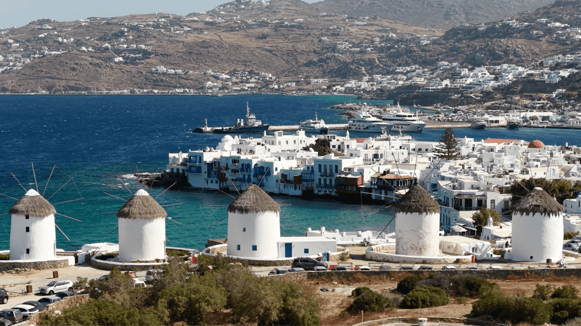 Mykonos-Island tour for cruise travelers (small group)