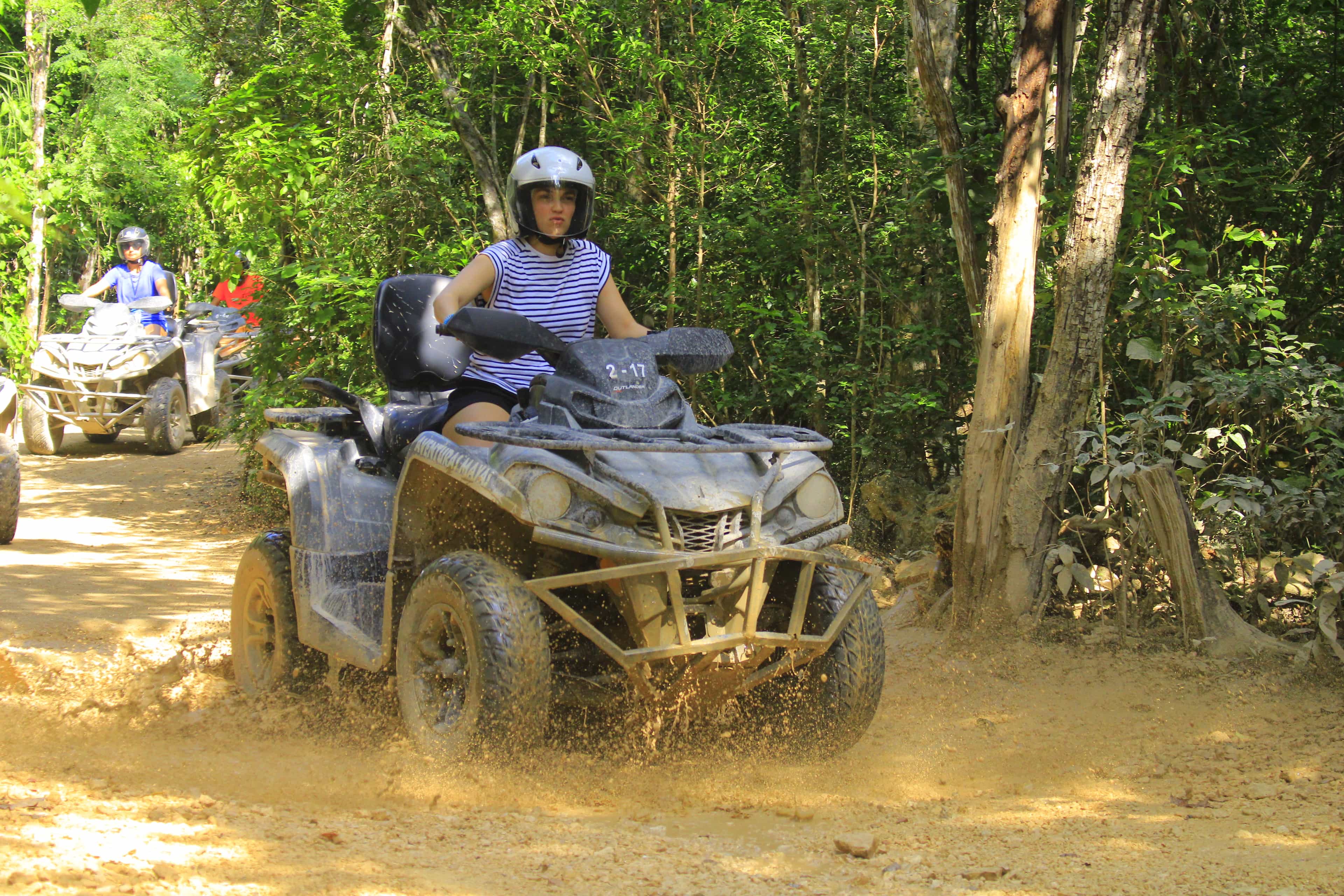 Tulum Ruins & Jungle ATV Adventure with Cenote Swim