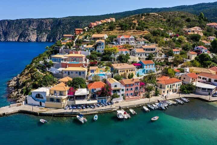Kefalonia Island Journey with Swim Stops and Lunch in Fiscardo