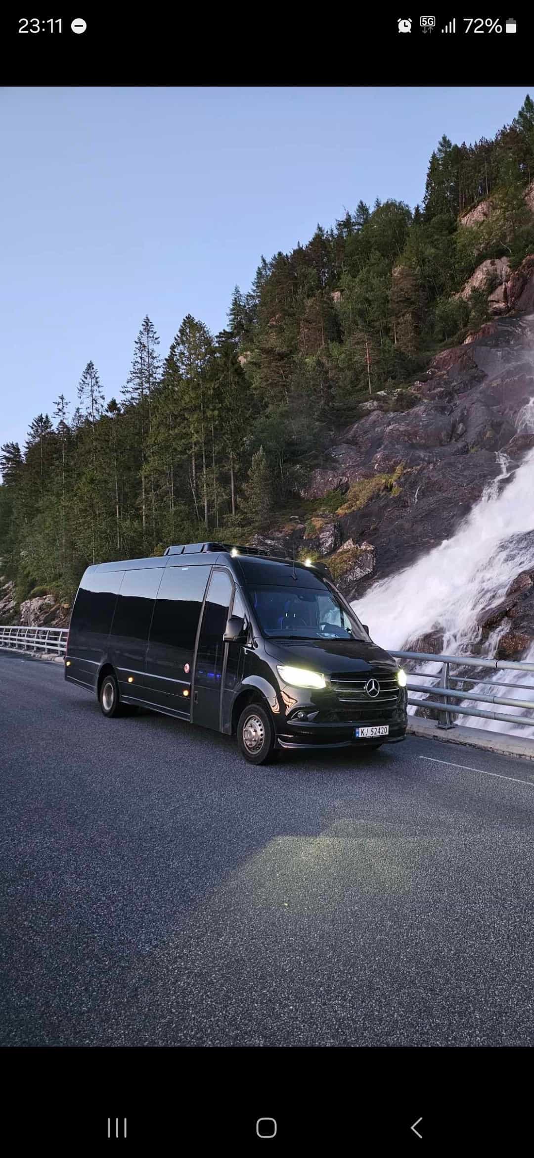 Private minibus - Northern lights chase