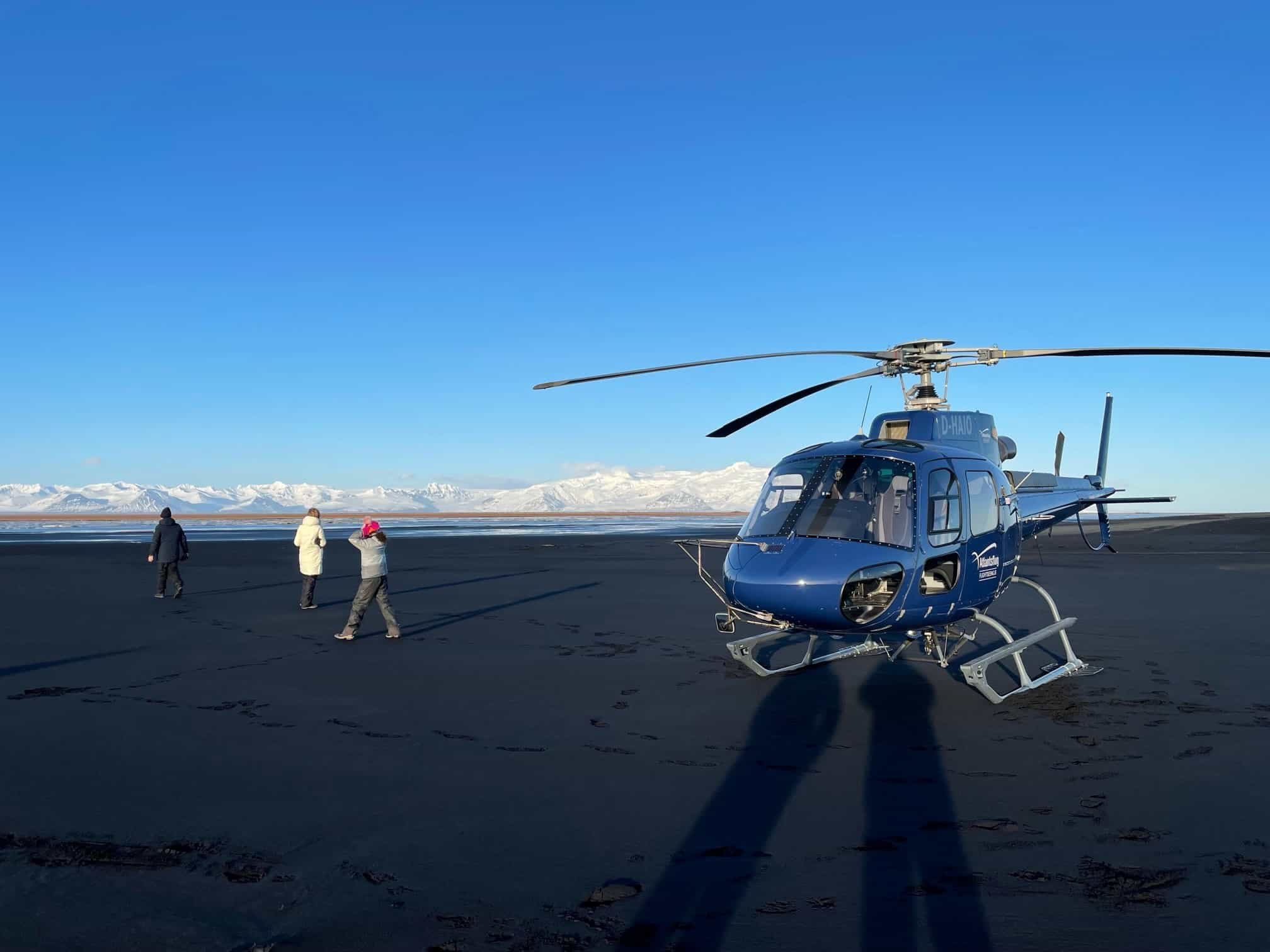 Black Sands & Riverbeds Helicopter Tour from Skaftafell – Braided Rivers & Glacier Views