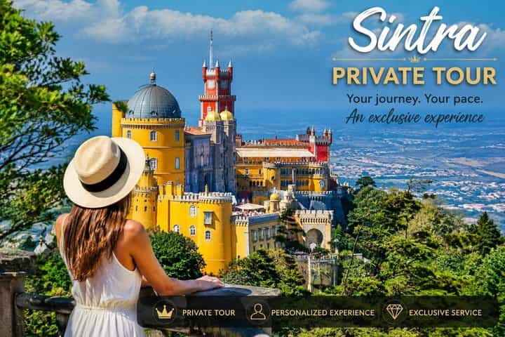 Sintra, Pena Palace & Cascais Premium Private Tour from Lisbon