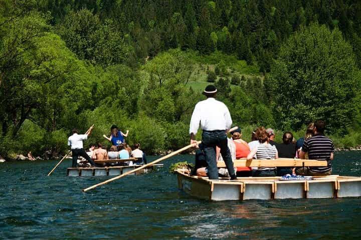 From Krakow: Dunajec River Rafting in Pieniny Mountains