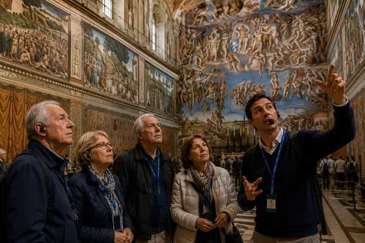 Vatican Museums & Sistine Chapel VIP small group tour(max 10 pax)