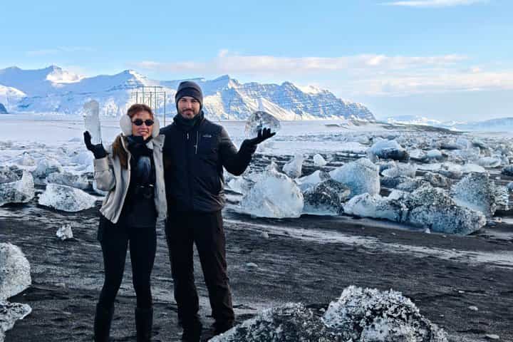 Private South Coast & Diamond Beach Day Tour from Reykjavík