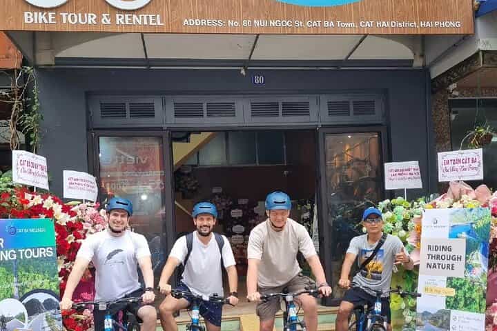 Easy Rider Cat Ba - National Park & Caving 3,5 hours