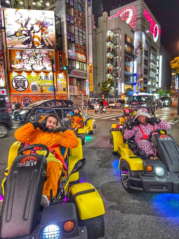 Tokyo Shibuya Crossing Go-Kart Tour
