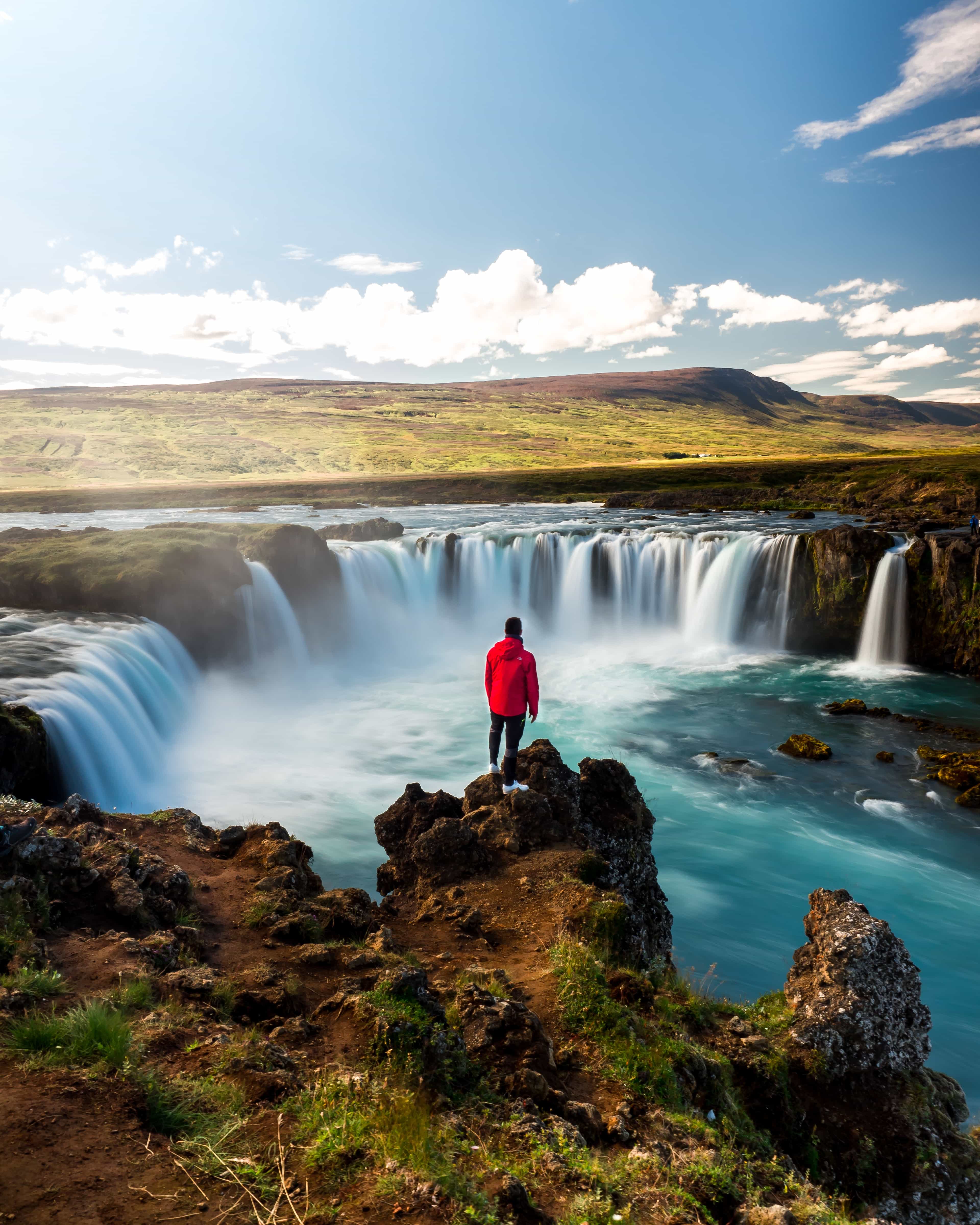 Goðafoss Waterfall & Fjord Viewpoint from Akureyri