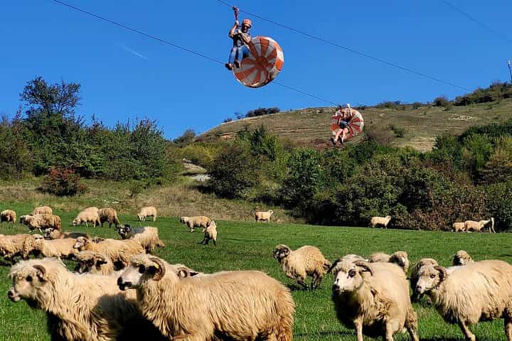 CLUJ ADVENTURE TOUR ! ZIP LINE and HIKE